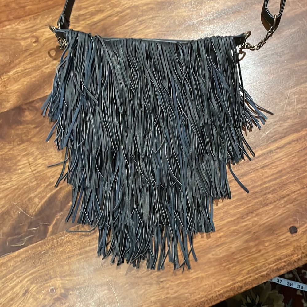 Fringe purse